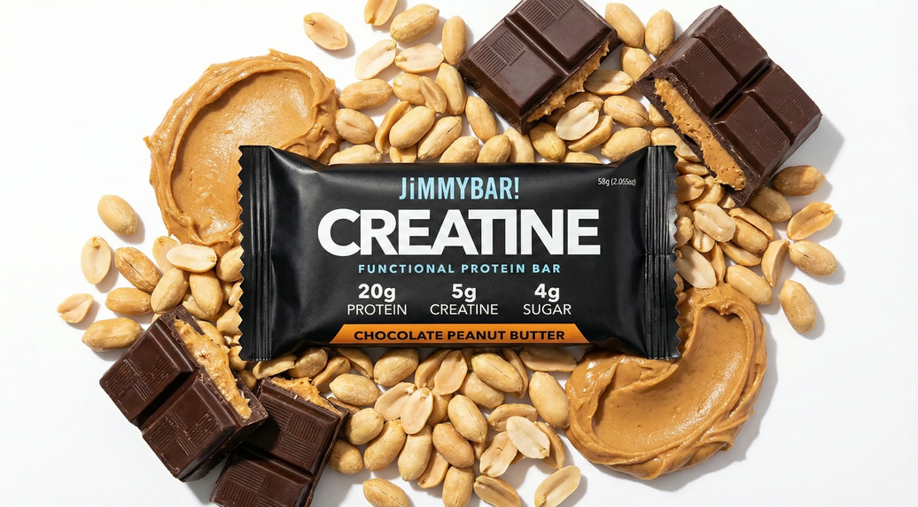 Creatine protein bar peanut butter chocolate