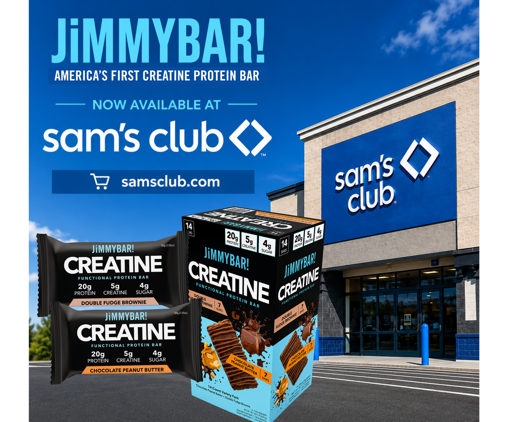 JiMMYBAR! Expands into Sam's Club with Nationwide Online Availability and California Club Rollout