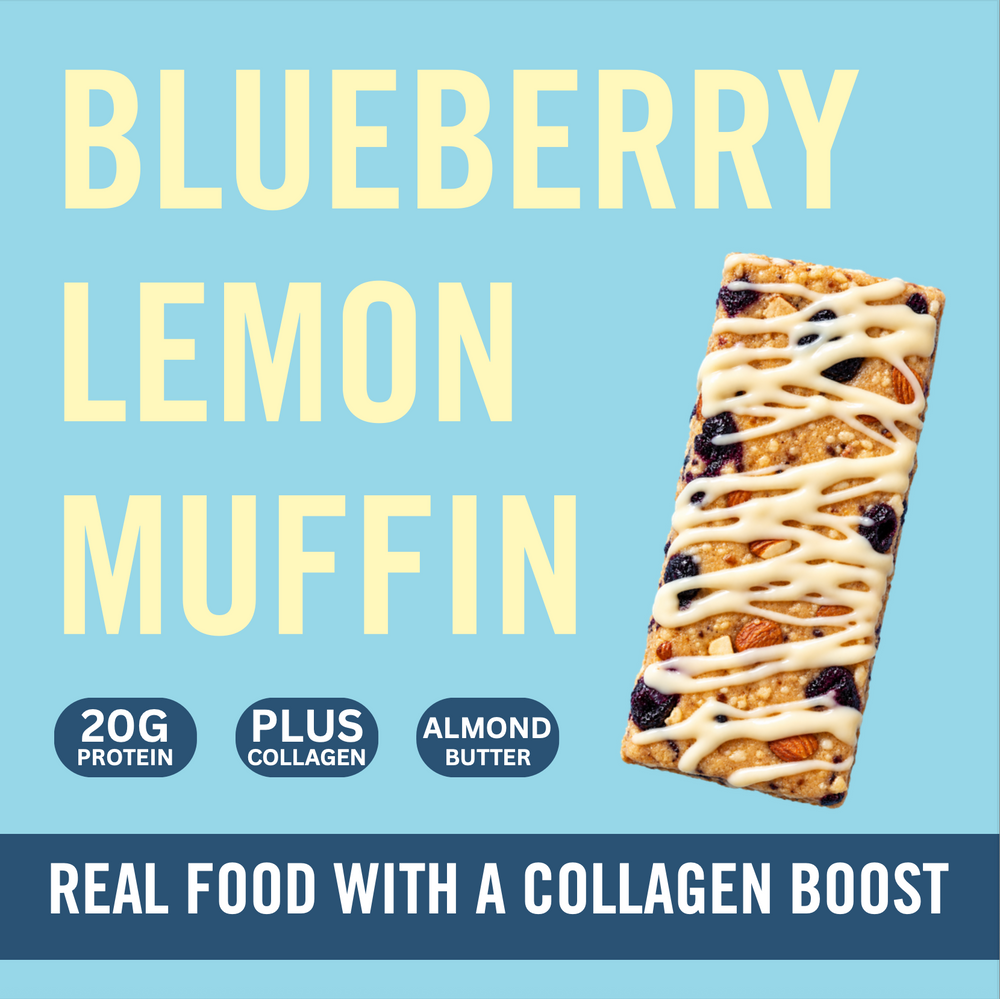 NEW Blueberry Lemon Muffin - Collagen Functional Protein Bar