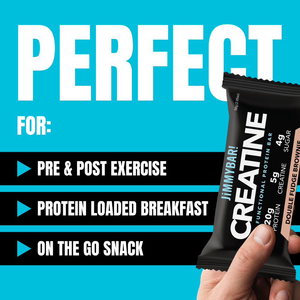 NEW Creatine Protein bar—Double Fudge Brownie