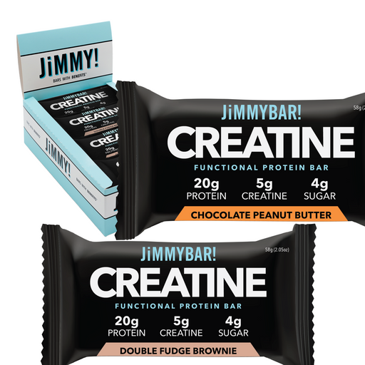 Creatine JiMMYBAR! Protein Variety Pack