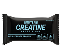 NEW JiMMYBAR! Creatine Double Fudge Brownie