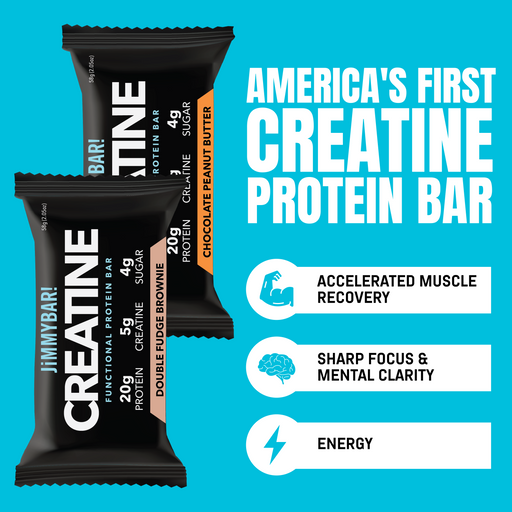 Creatine JiMMYBAR! Protein Variety Pack