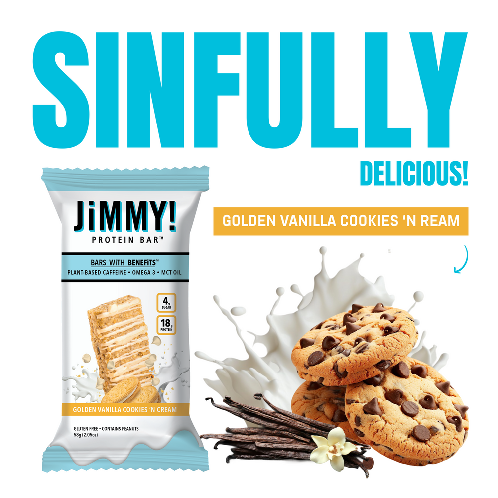 Wake & Focus Golden Vanilla Cookies 'n Cream