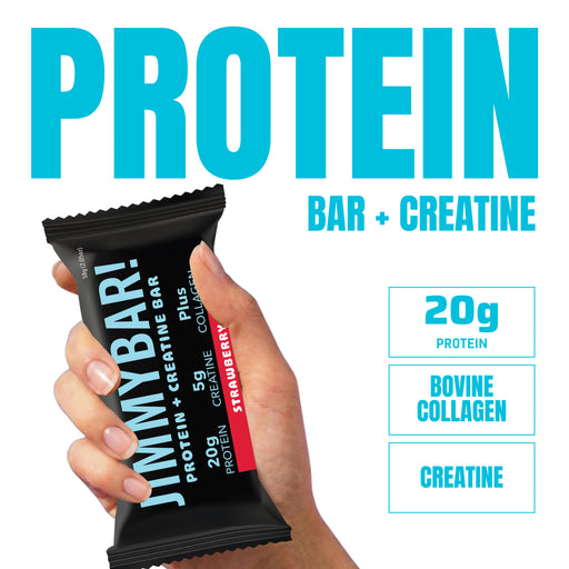 NEW Creatine Protein Bar— Strawberry Flavor