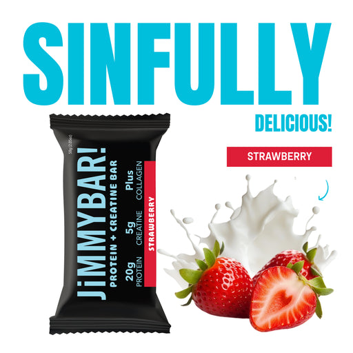NEW Creatine Protein Bar— Strawberry Flavor