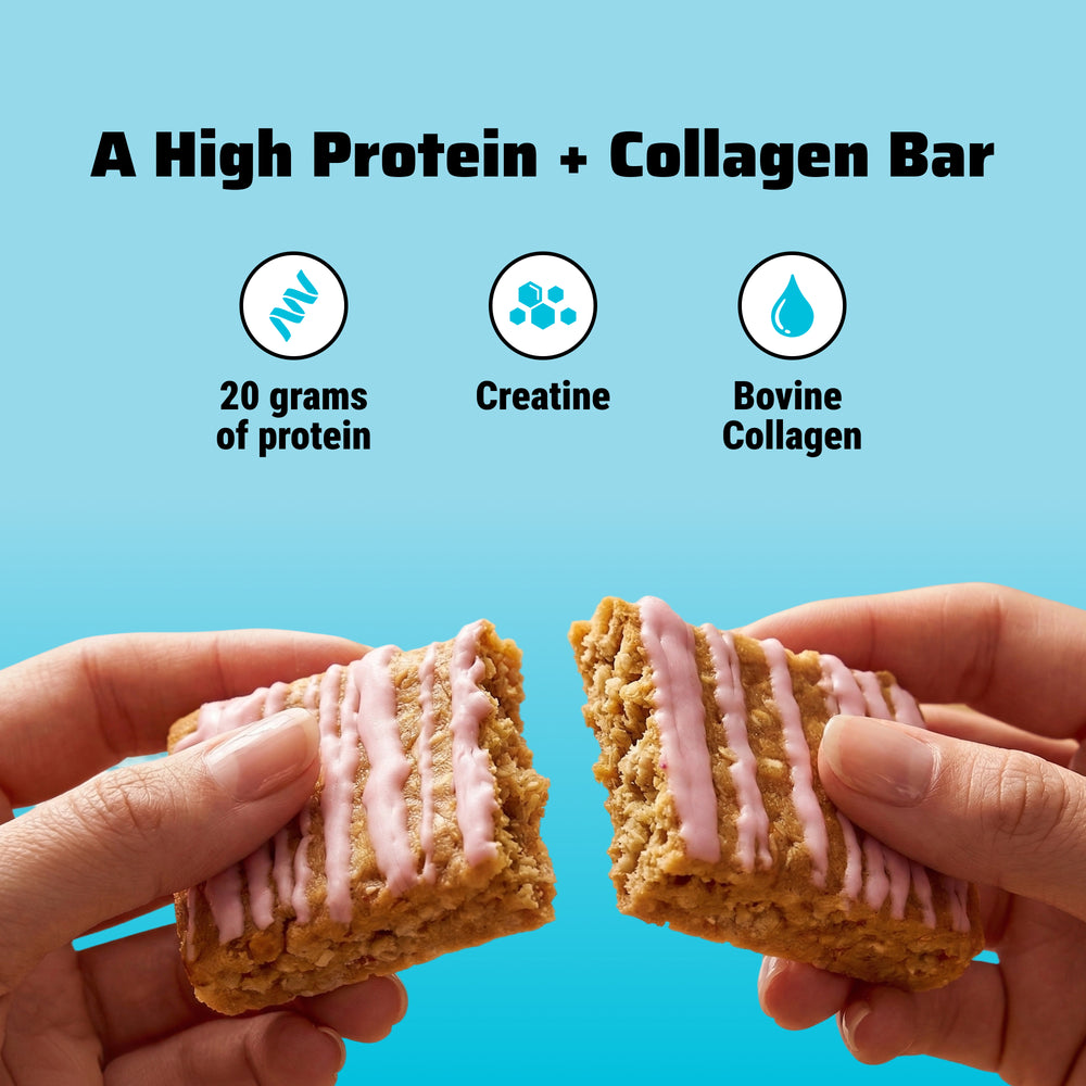 NEW Creatine Protein Bar— Strawberry Flavor