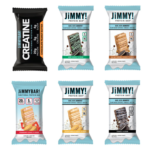 JiMMYBAR! Variety Pack | 12 Bars