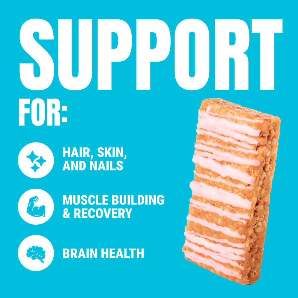 NEW Creatine Protein Bar— Strawberry Flavor