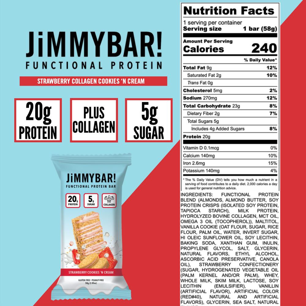 Strawberry COLLAGEN Cookies 'n Cream
