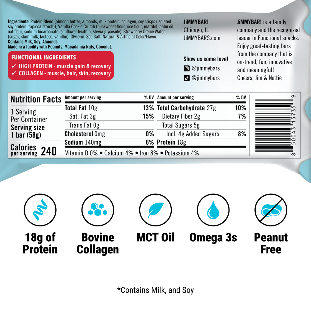 Strawberry COLLAGEN Cookies 'n Cream