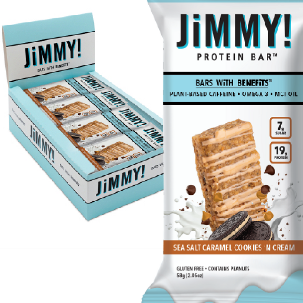 Wake & Focus Sea Salt Caramel Cookies 'n Cream