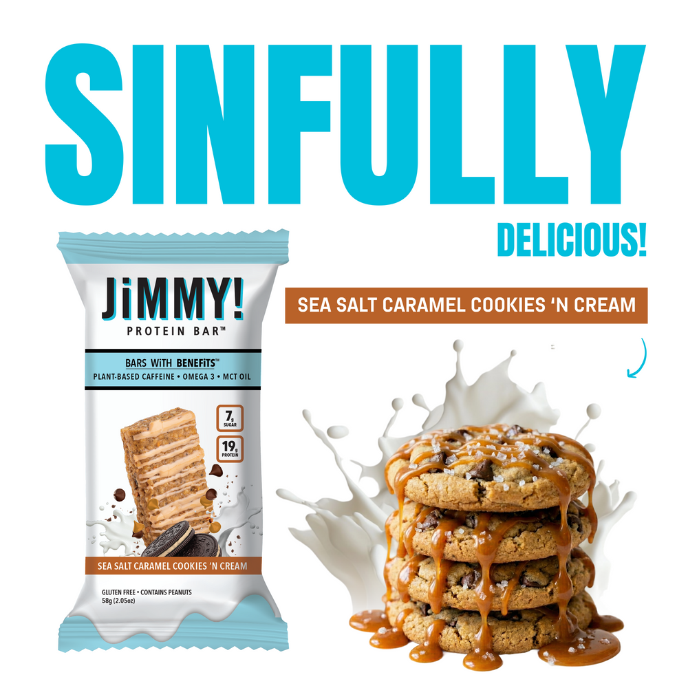 Wake & Focus Sea Salt Caramel Cookies 'n Cream