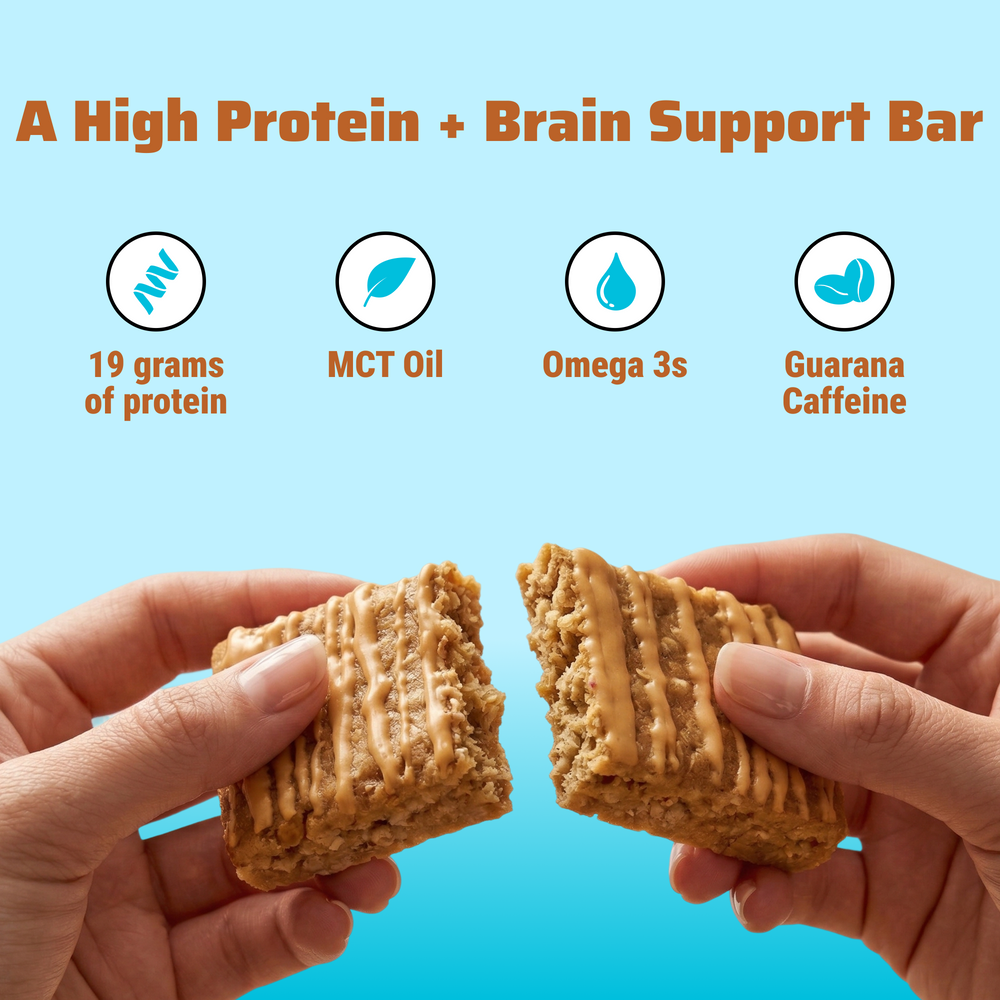 Wake & Focus Sea Salt Caramel Cookies 'n Cream