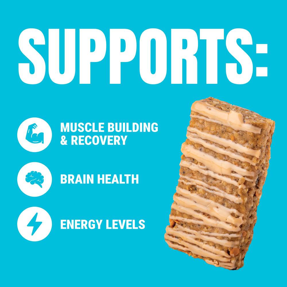 Wake & Focus Sea Salt Caramel Cookies 'n Cream