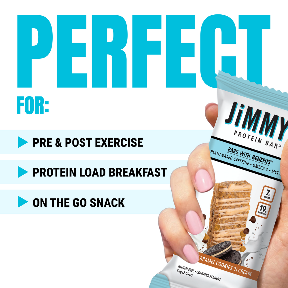 Wake & Focus Sea Salt Caramel Cookies 'n Cream