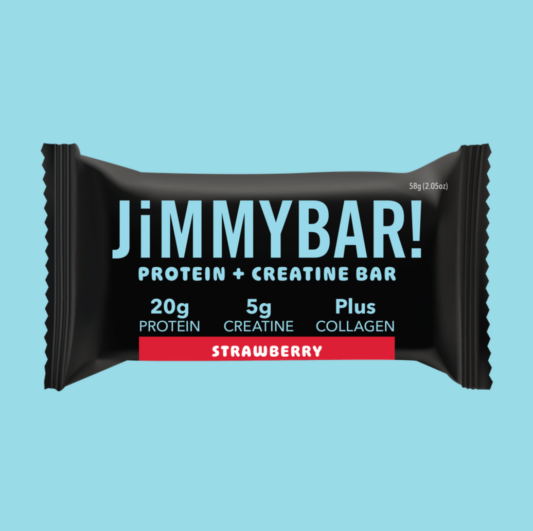STRAWBERRY PROTEIN + CREATINE BAR (with Collagen)
