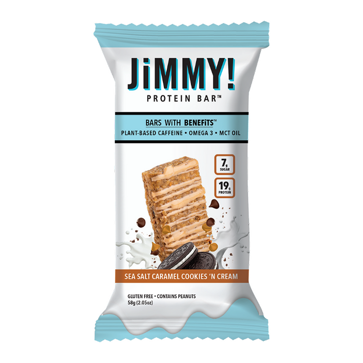 Wake & Focus Sea Salt Caramel Cookies 'n Cream