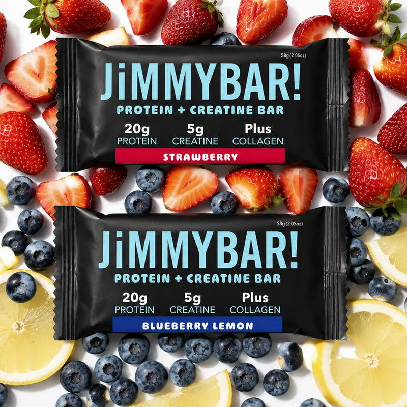 BLUEBERRY LEMON PROTEIN + CREATINE BAR (with Collagen)