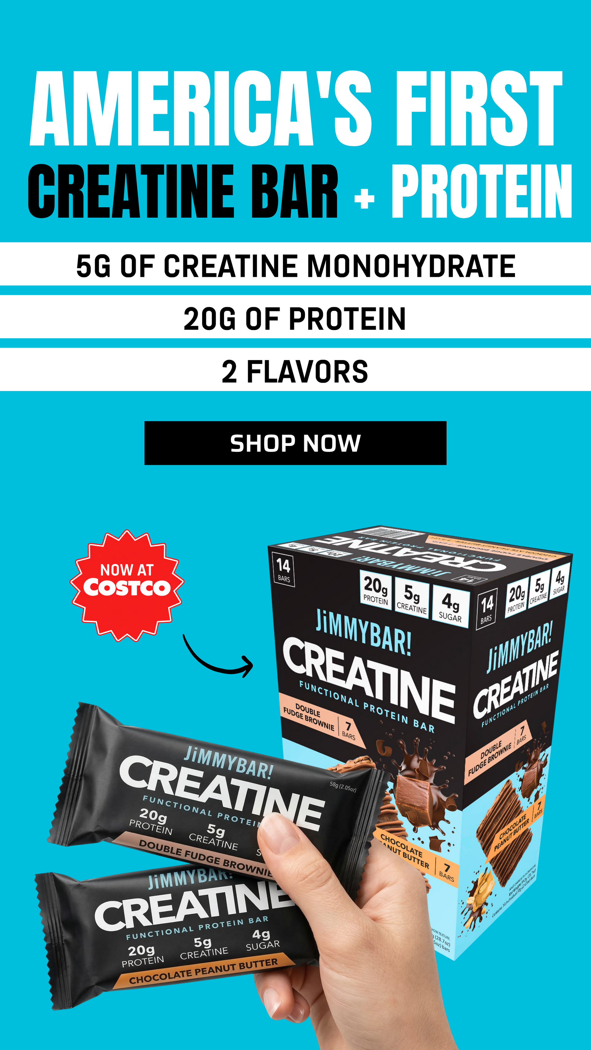 JiMMYBAR! Functional Protein Bars