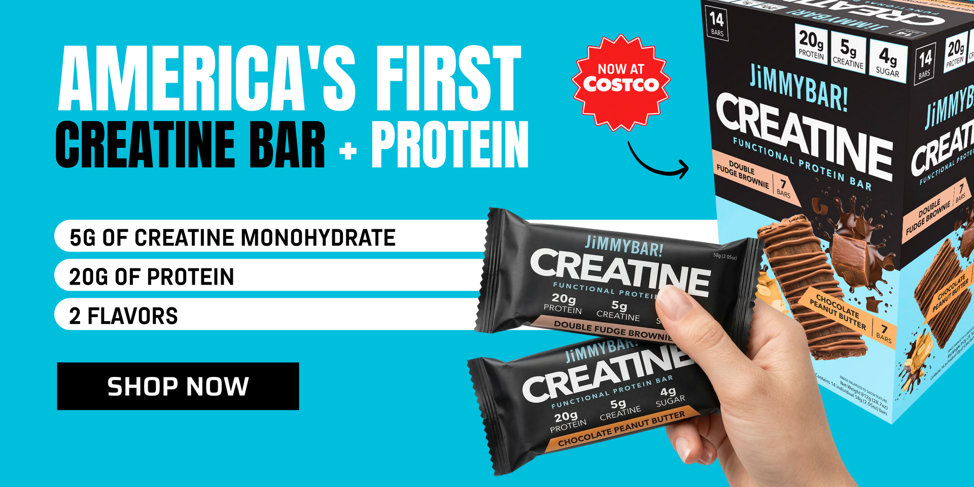 JiMMYBAR! Functional Protein Bars